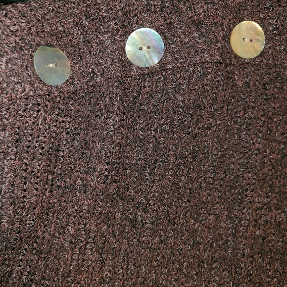 NEW LIST🍁- NWT L.I.F.E Sweater Mauve & Grey Sz L - Picture 6 of 8